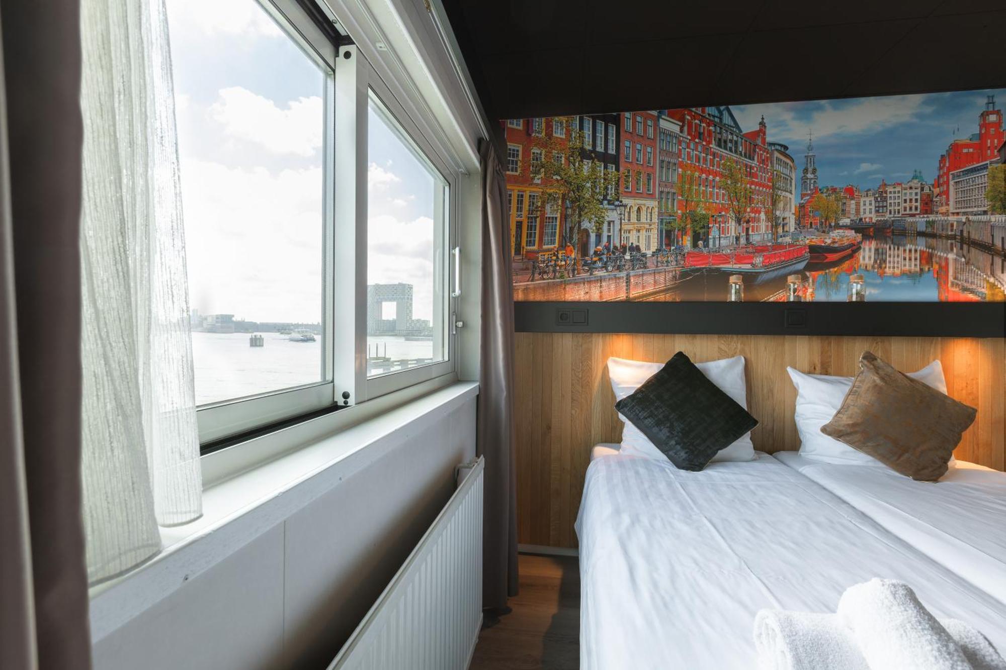 Botel Amsterdam Zimmer foto